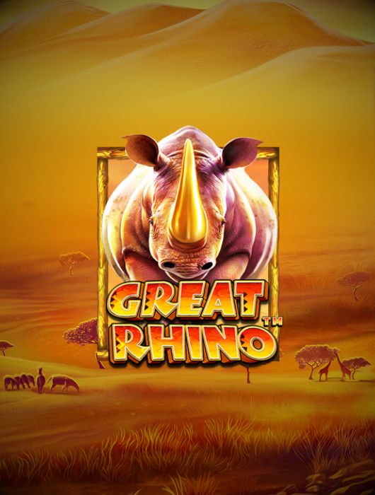 Great Rhino – savannslot från Pragmatic Play med noshörning och Super Respin